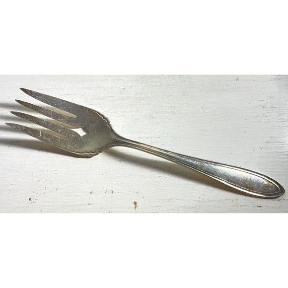 Vintage Silverplate Serving Lot Cake Lifters Forks Cheese Server 1915–1956 - Picture 2 of 9